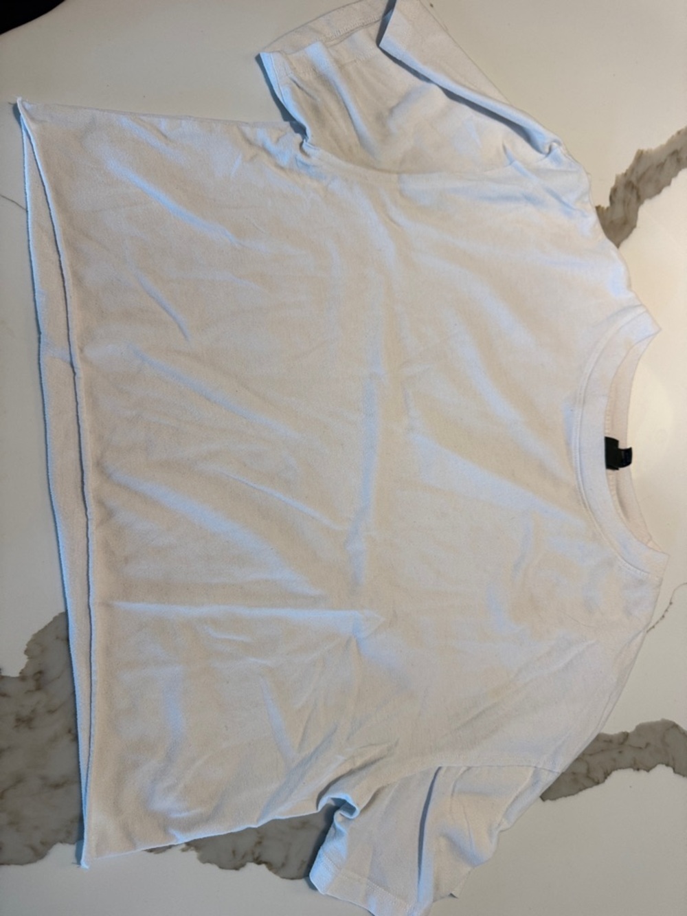 White  Short Sleeve Tee